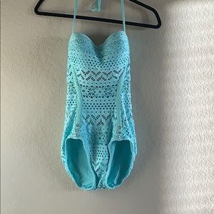 Cute Turquoise Swimwear